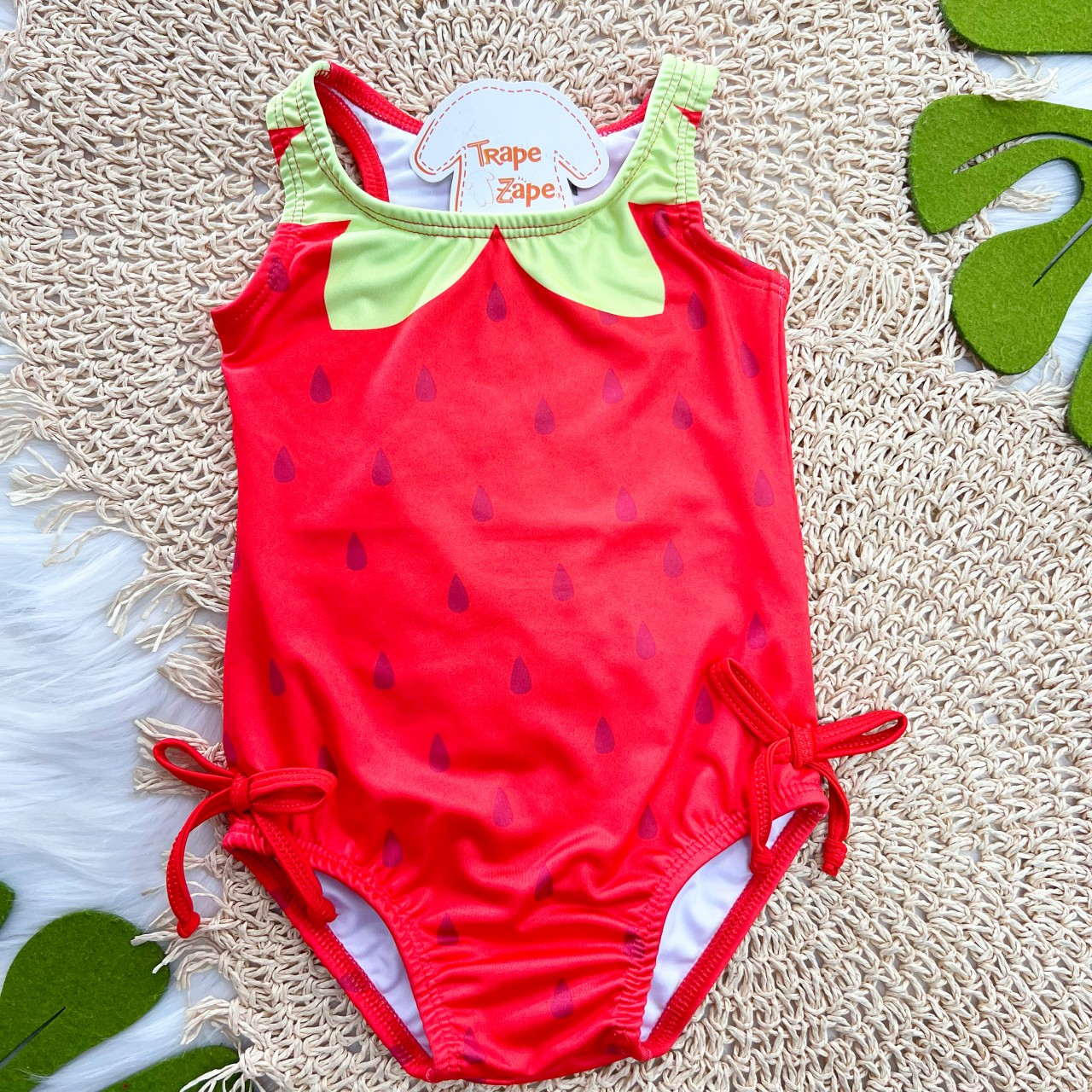 Maiô Melancia com Proteção FPU 50+ - Vermelho